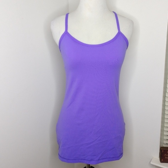 lululemon athletica Tops - Lululemon Power Y Tank Purple lululemon athletica Tops - Lululemon Power Y Tank Purple